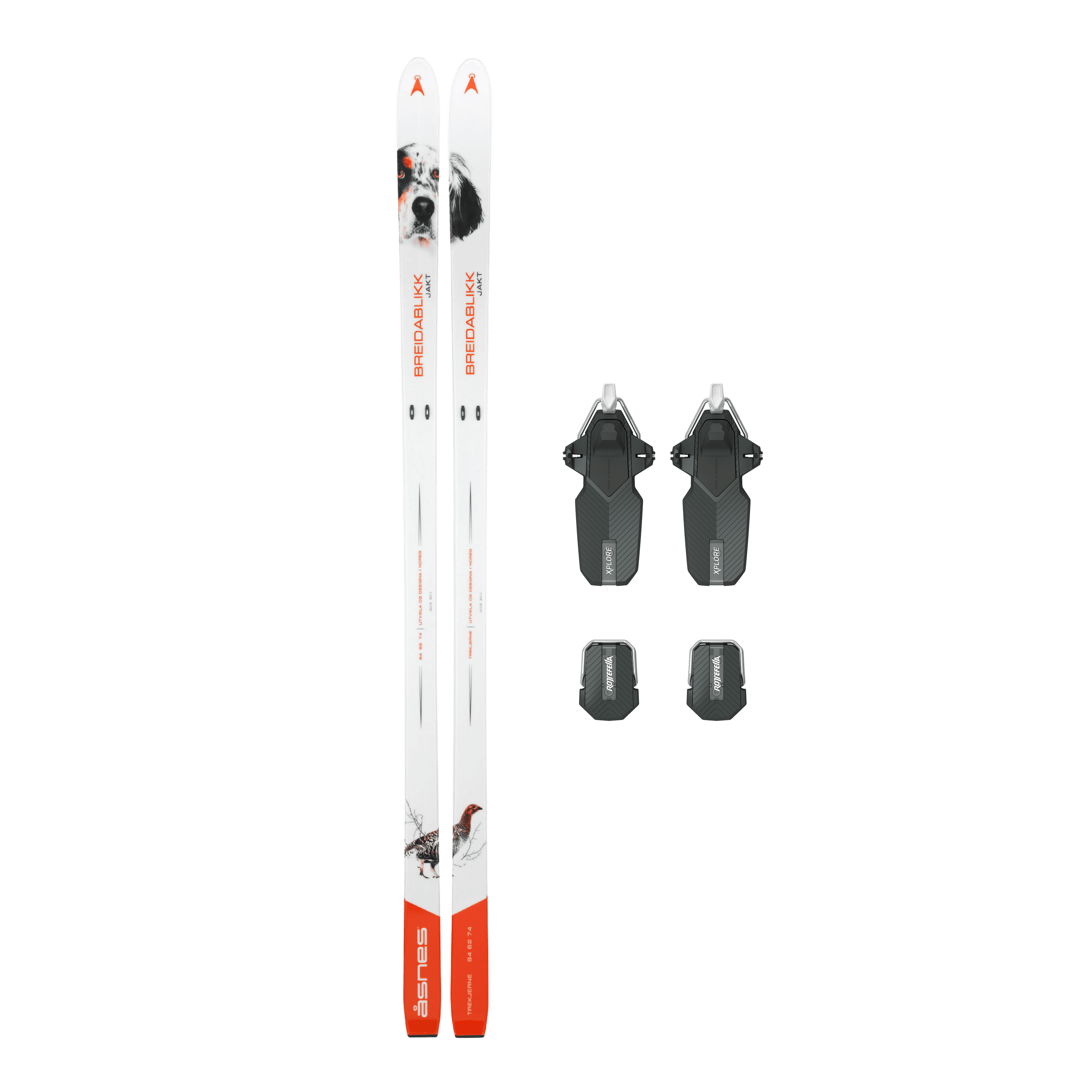 BREIDABLIKK HUNTER BC SKI & ROTTEFELLA XPLORE BC OFF-TRACK