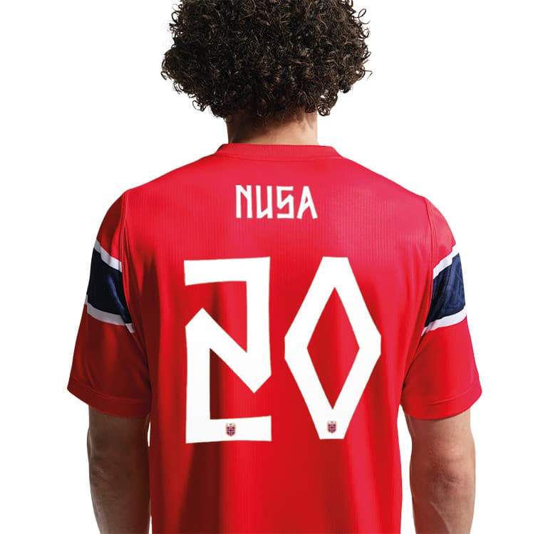 Nike NORGE Youth Stadium Home Jersey NUSA 2026