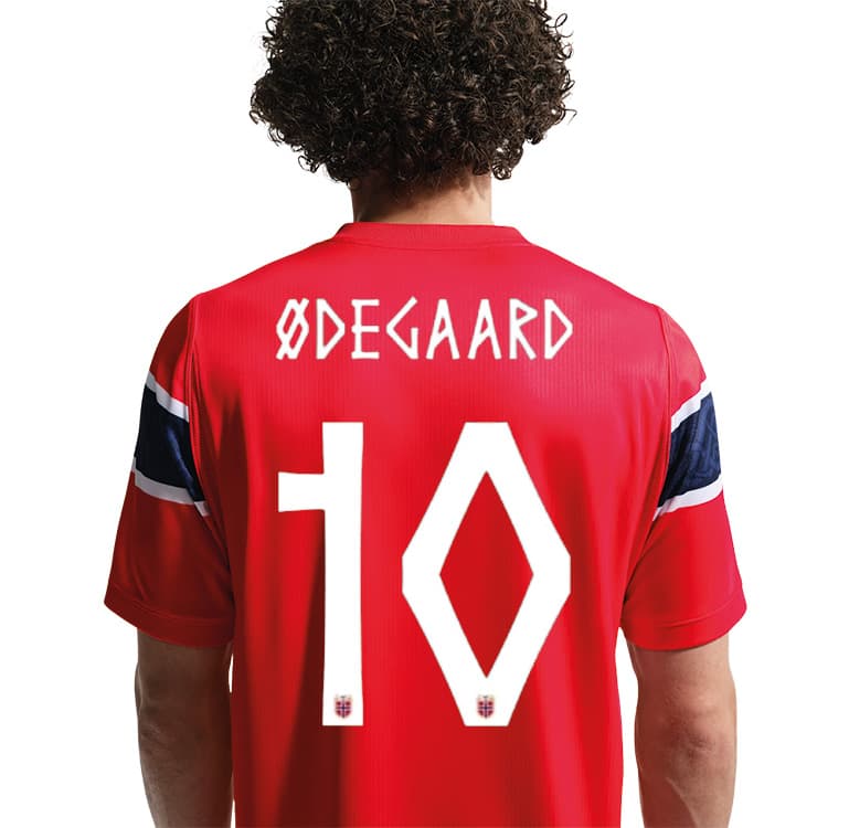 Nike Norge Mens Stadium Home Jersey ØDEGAARD 2026