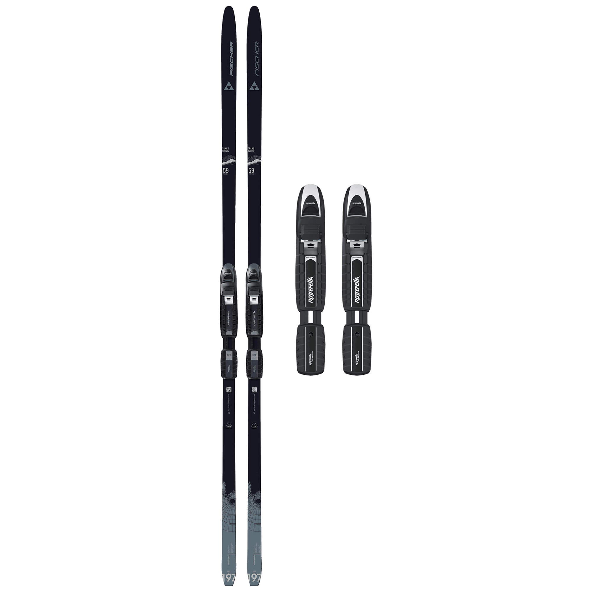 FISCHER TransNordic 59 Twin Skin & ROTTEFELLA BC AUTO FISCHER TransNordic 59 Twin Skin & ROTTEFELLA BC AUTO