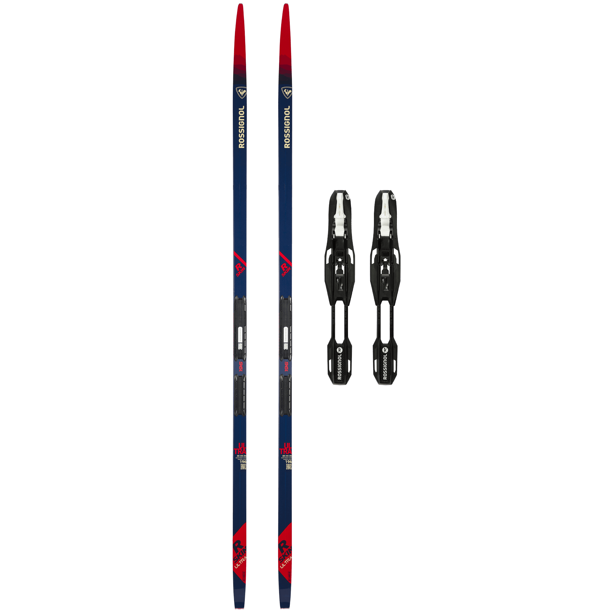 ROSSIGNOL R-SKIN ULTRA STIFF & ROSSIGNOL Control Step in Svart/Hvit ROSSIGNOL R-SKIN ULTRA STIFF & ROSSIGNOL Control Step in Svart/Hvit