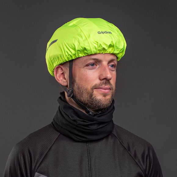 Helmet Cover Hi-Vis Waterproof hjelmtrekk