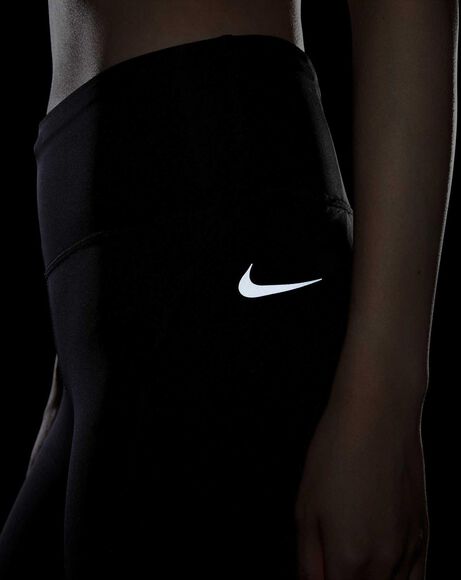 Nike, Epic Fast Mid-Rise Pocket Running tights dame, Tights, Svart