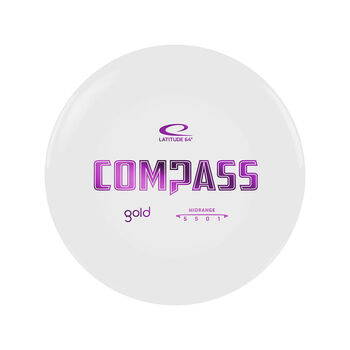 Gold Midrange Compass 177+ frisbeegolf disk