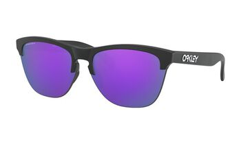Frogskins Lite Matte Black Prizm Violet solbriller