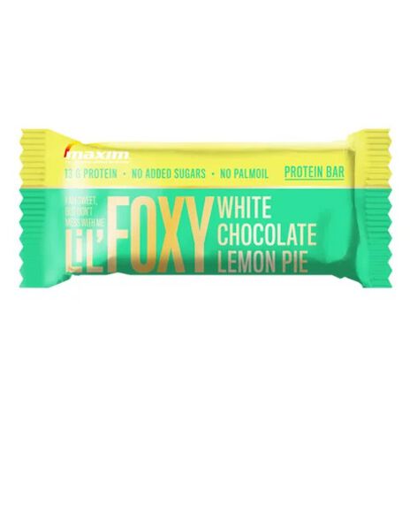 Lil Foxy White Chocolate Lemon proteinbar