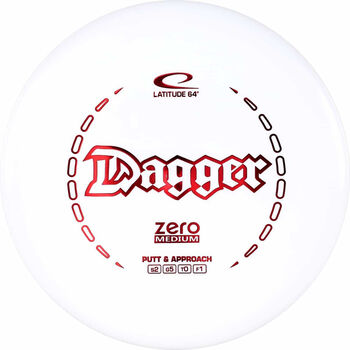 Zero Medium Putter Dagger 173+ frisbeegolf disk