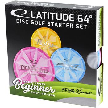 Retro Burst Beginner Disc Golf starter sett