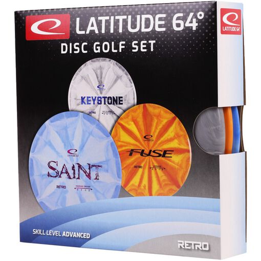 Retro Burst Advanced Disc Golf starter sett