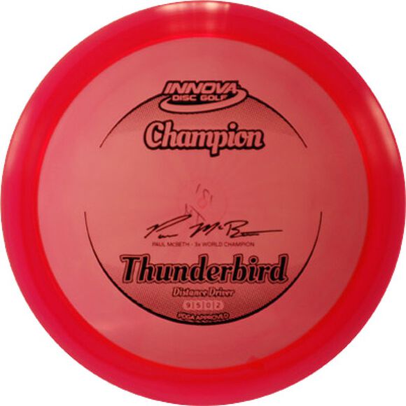 Champion Driver Thunderbird 173-175g frisbeegolf disk