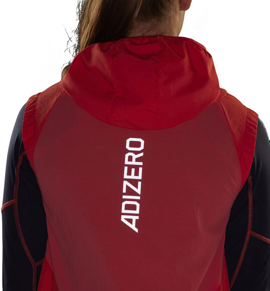 Adizero Half-Zip Running Vest dame