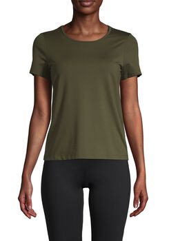Essential Mesh Detail Tee trenings-t-skjorte dame