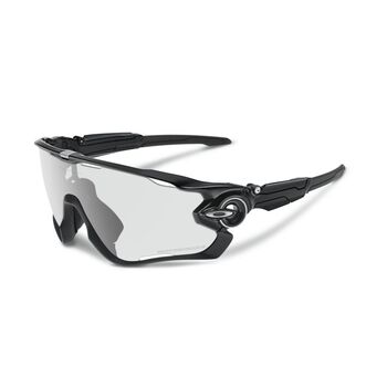 Jawbreaker Clear To Black Photocromic - Polished Black sportsbriller
