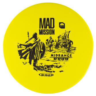 Arctic Line Midrange Mad Mission frisbeegolf disk