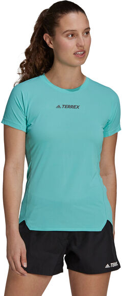 Terrex Parley Agravic Trail Running t-skjorte dame